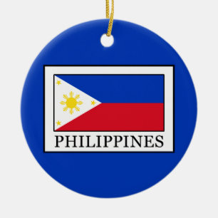 Ornement Rond En Céramique Philippines