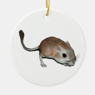 Ornement Rond En Céramique Rat de kangourou
