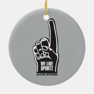 Ornement Rond En Céramique Sportz 2