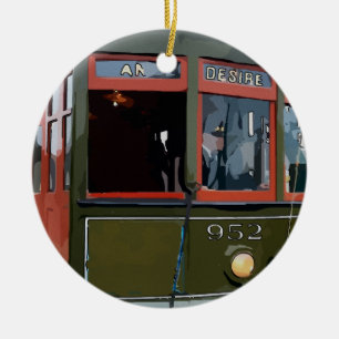 Ornement Rond En Céramique Streetcar Nommé Désir