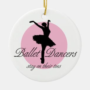 Ornement Rond En Céramique Sur les orteils (Ballet)
