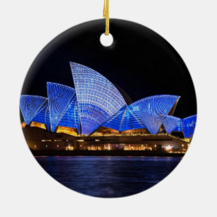 Ornement Rond En Céramique Théatre de l'opéra de Sydney