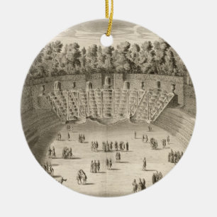 Ornement Rond En Céramique Verger de Salle du Bal, Versailles, de 'Les P