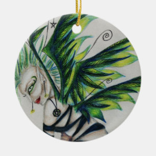 Ornement rond unique et peu commun de quelque