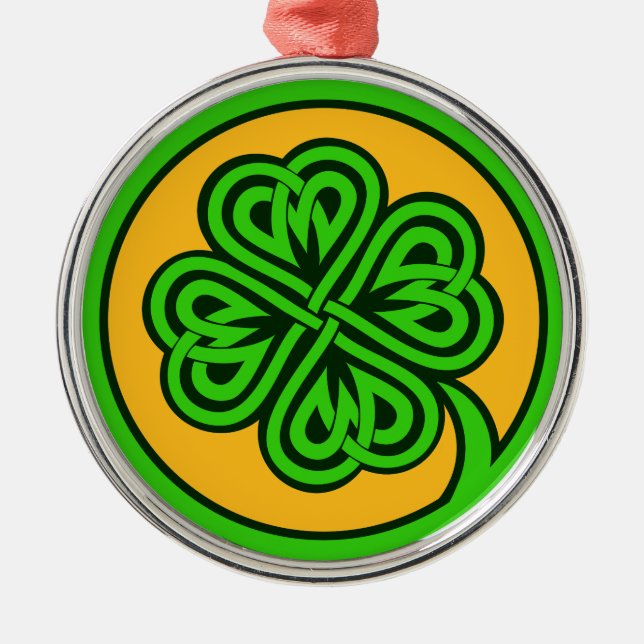 Ornement Shamrock tribal (Devant)