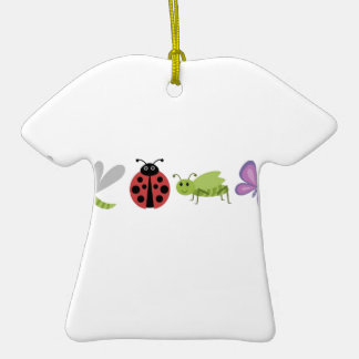Ornement T-shirt En Céramique La vie d'insecte