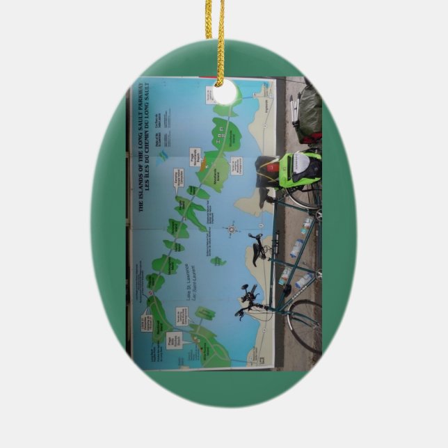 Ornement tandem de vélo (Dos)