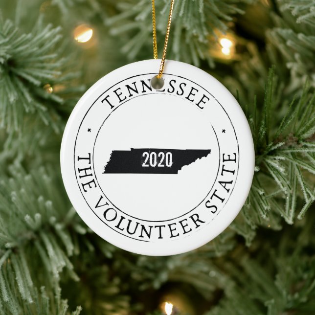 Ornement Tennessee personnalisé (Arbre)