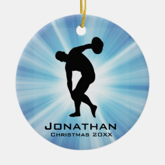 Ornement Thrower Discus personnalisé