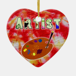 Ornement Tie Dye pour Artiste