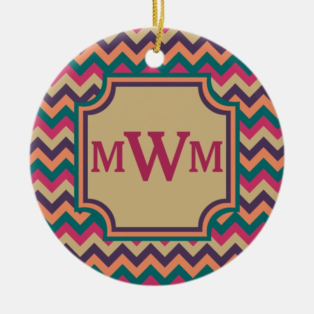 Ornement Tropical Zigzag (Devant)