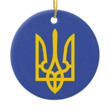 Ornement ukrainien Tryzub