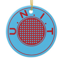 Ornement UNIT bleu