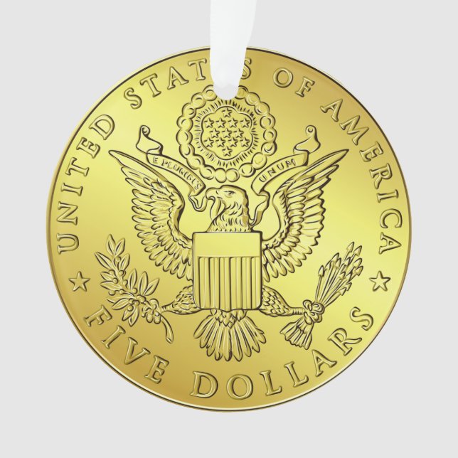 Ornement USA COIN (devant)