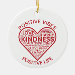 Ornement Vibrations Positives Vie Positive