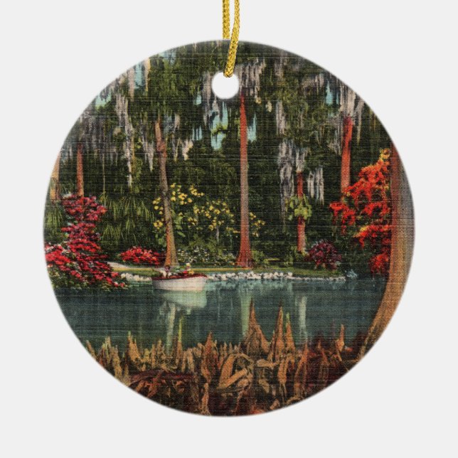 Ornement vintage Cypress Gardens (Devant)