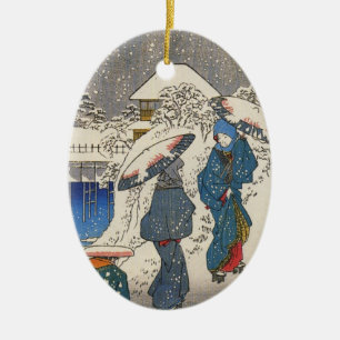 Ornement Vintage japonais