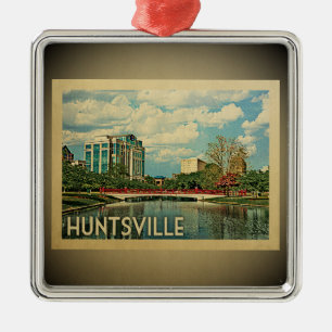 Ornement Vintage voyage de Huntsville Alabama