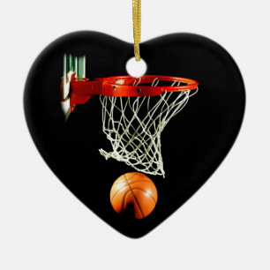 Ornements d'arbre de Noël de basket-ball