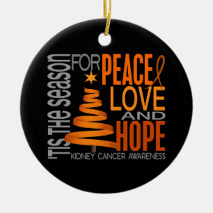 Ornements de Noël 1 de Cancer de rein