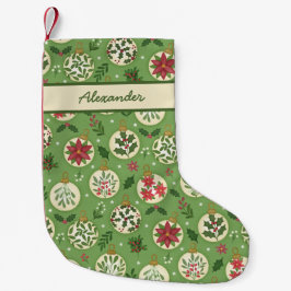 Ornements de Noël dessinés à la main Chaussette de