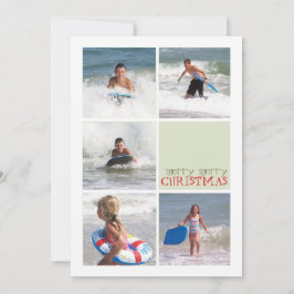 Ornements de Noël Double SIded Multi Carte photo