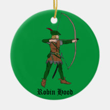 Ornements de Noël Robin des Bois vintages
