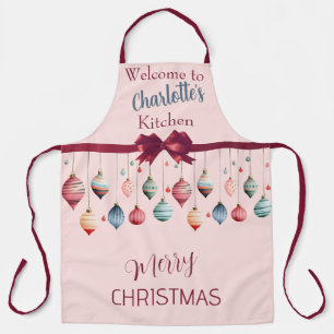 Ornements de Noël victoriens Tablier personnalisé