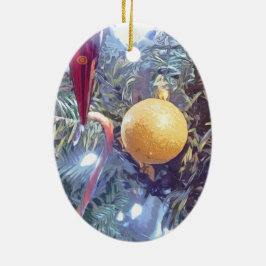 Ornements de vacances en hiver