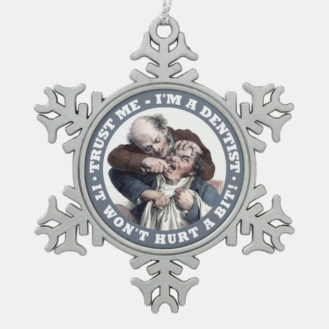 Ornements d'humour de DENTISTE (Devant)