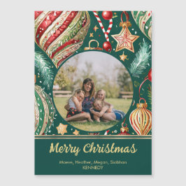 Ornements festifs Magnet photo