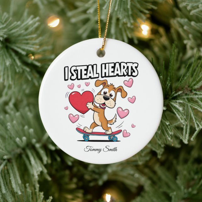 Ornements Valentine moderne pour les cadeaux Girlf (Arbre)