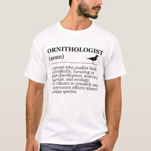 Ornithologe Definition - Vogelkunde (Birdwatchin T-Shirt