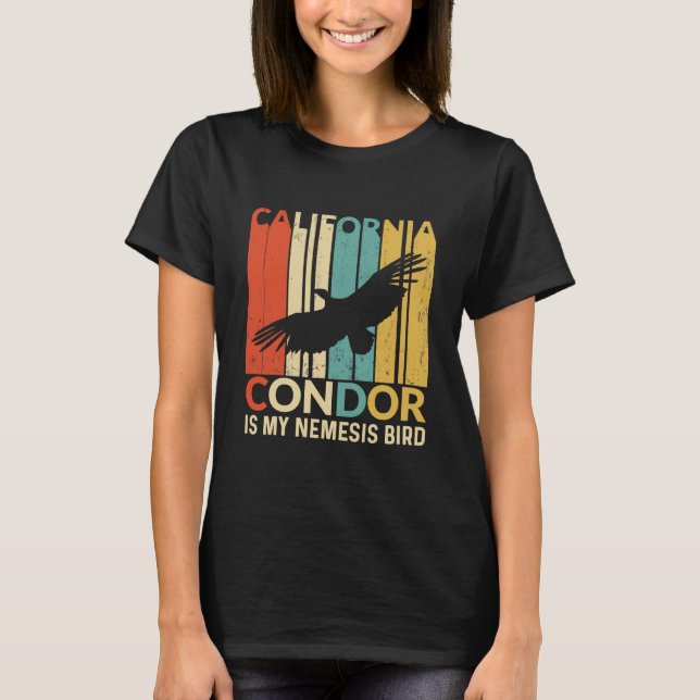 Ornithologie California Condor Nemesis T-Shirt (Vorderseite)