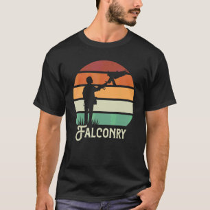 Ornithologie Vogelbeobachter Falkner Falknerei Jag T-Shirt