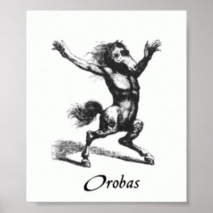 Orobas Print Poster