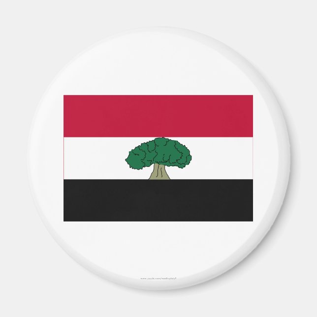 Oromia Flag Magnet (Vorne)