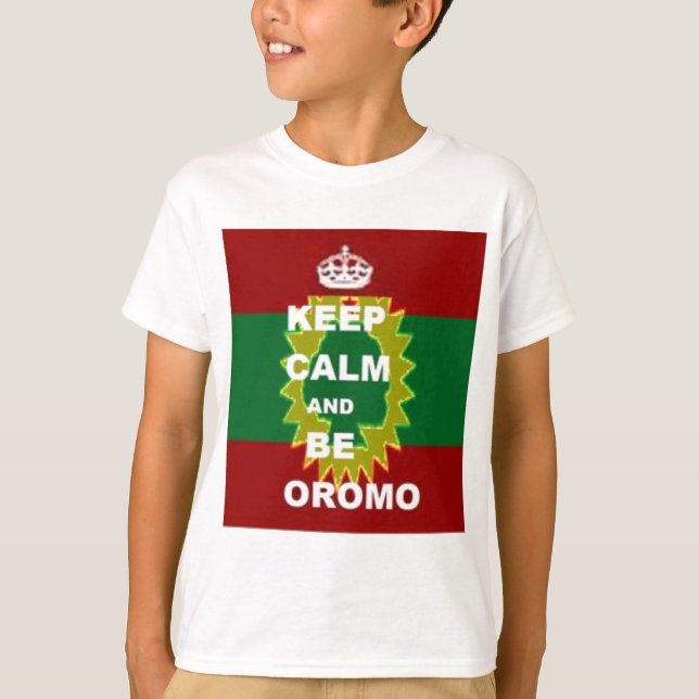 Oromo Produkte T-Shirt (Vorderseite)