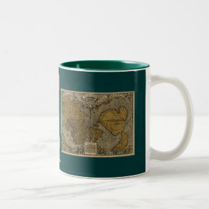 Oronce Finé Historique Vieux Monde Carte Café Mug