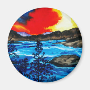 Oroville Farben Magnet