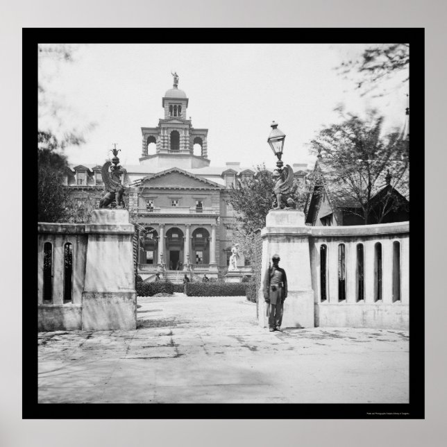 Orphan Asylum in Charleston, SC 1865 Poster (Vorne)