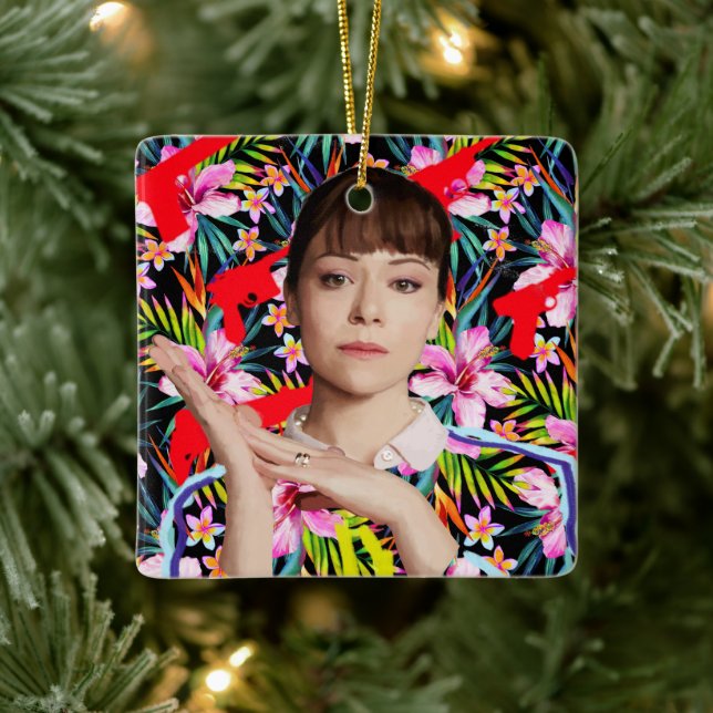Orphan Black | Alison - Muster Keramikornament (Baum)