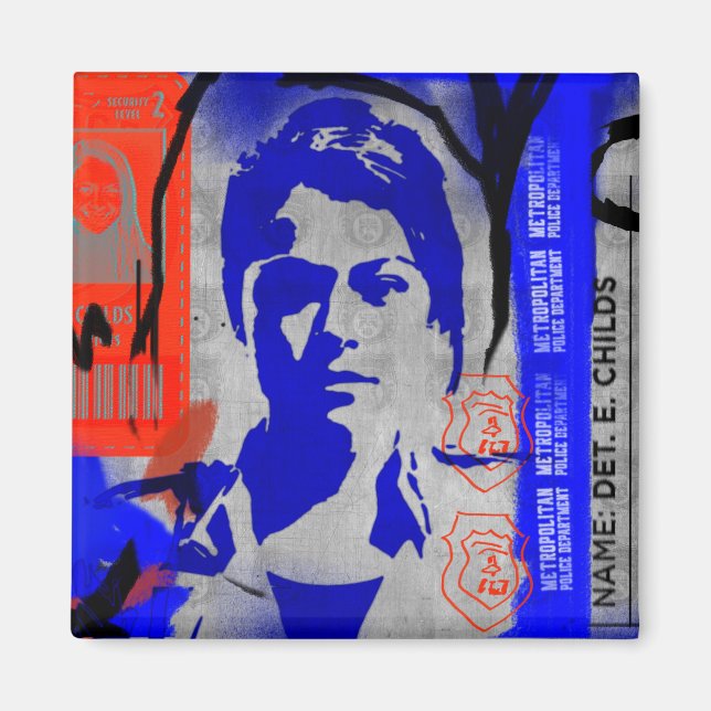 Orphan Black | Beth Kinder Silhouette Magnet (Vorne)