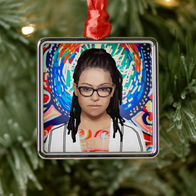 Orphan Black | Cosima Niehaus - Geek Chic Ornament Aus Metall (Baum)