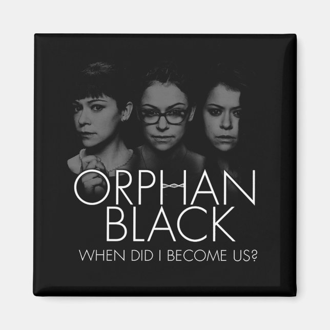 Orphan Black | Drei Sestras Silhouette Magnet (Vorne)