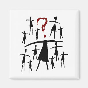 Orphan Black   Helena - Klone Sketch Magnet