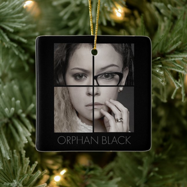 Orphan Black | Klone Collage Keramikornament (Baum)