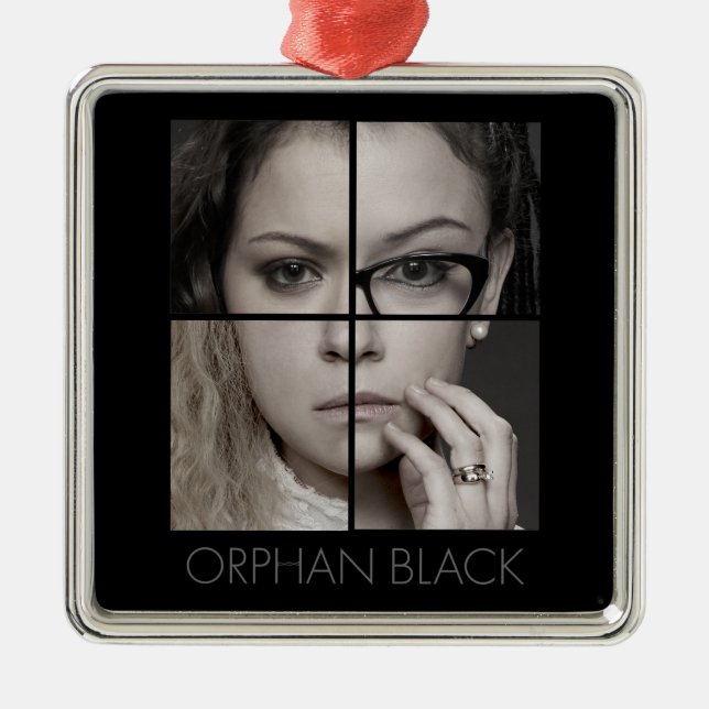 Orphan Black | Klone Collage Ornament Aus Metall (Vorne)