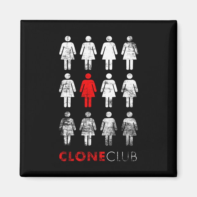 Orphan Black | Leda Clone Club Magnet (Vorne)