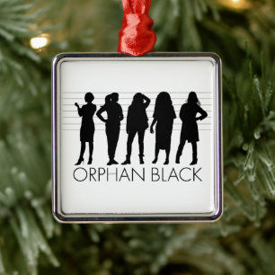 Orphan Black   Silhouette der Zeichen Ornament Aus Metall